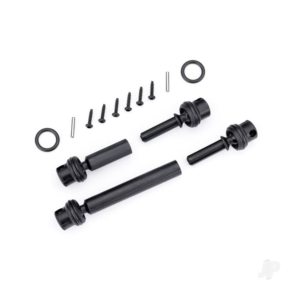 Driveshafts center assembled (front & rear) (fits 1/18 scale vehicles with long wheelbase)