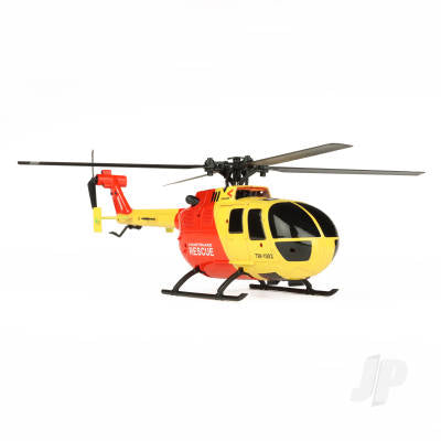 Twister BO-105 Scale 250 Flybarless Helicopter with 6 Axis Stabilisation and Altitude Hold (Yellow/Red)