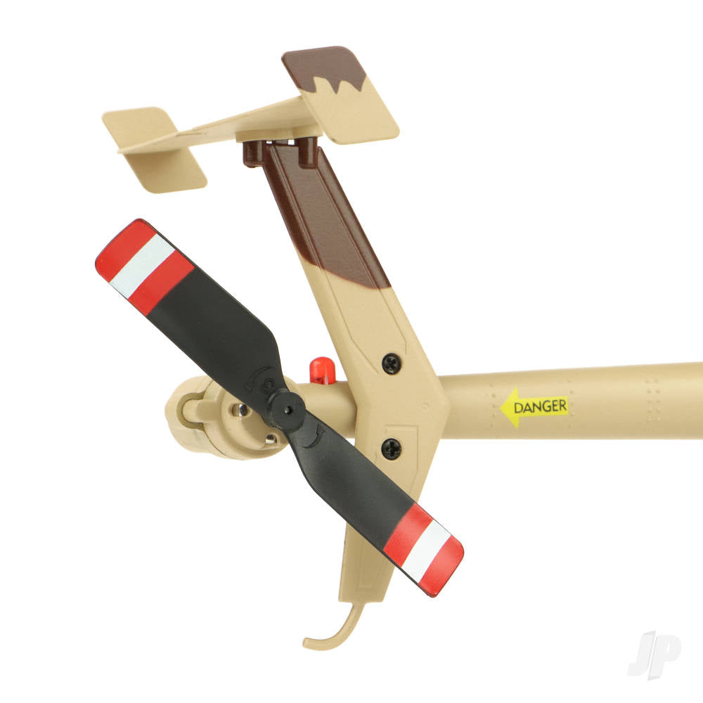 Twister MD 500 Scale 250 Flybarless Helicopter with 6 Axis Stabilisation and Altitude Hold Brown/Sand