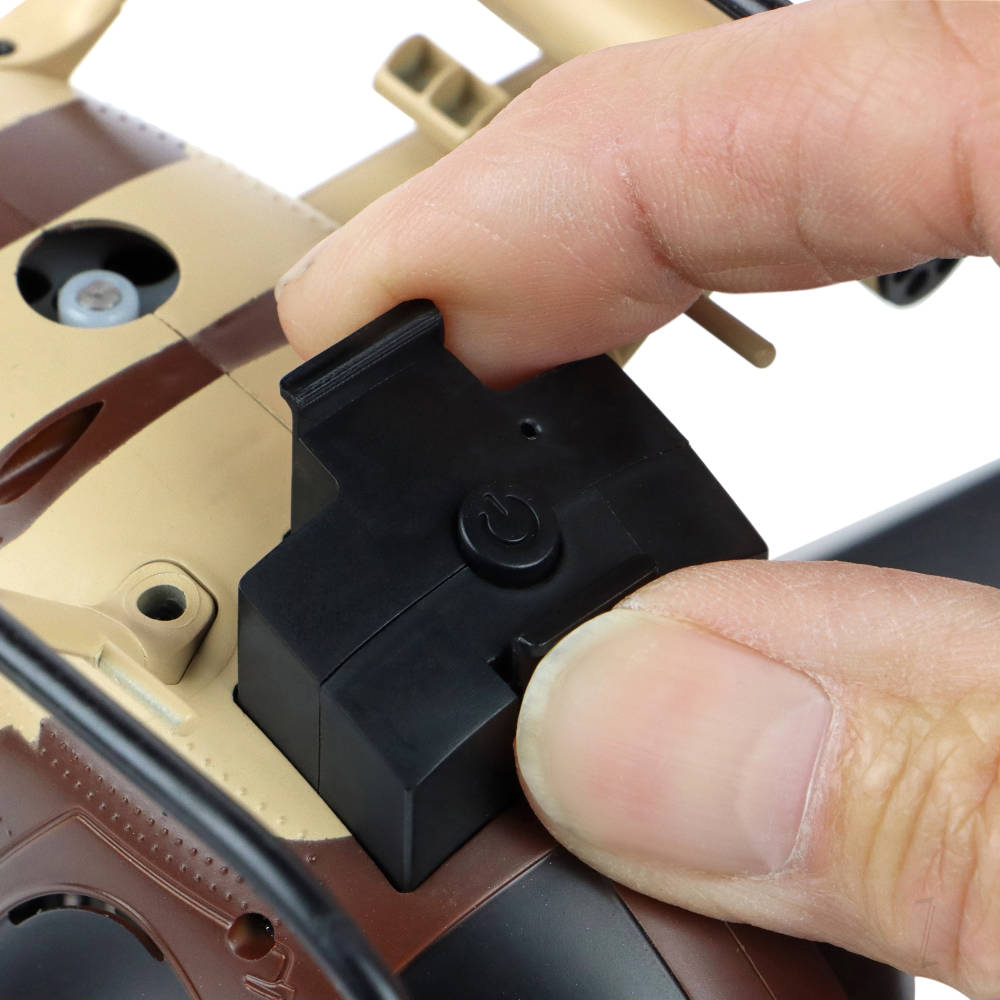 Twister MD 500 Scale 250 Flybarless Helicopter with 6 Axis Stabilisation and Altitude Hold (Red/Silver)