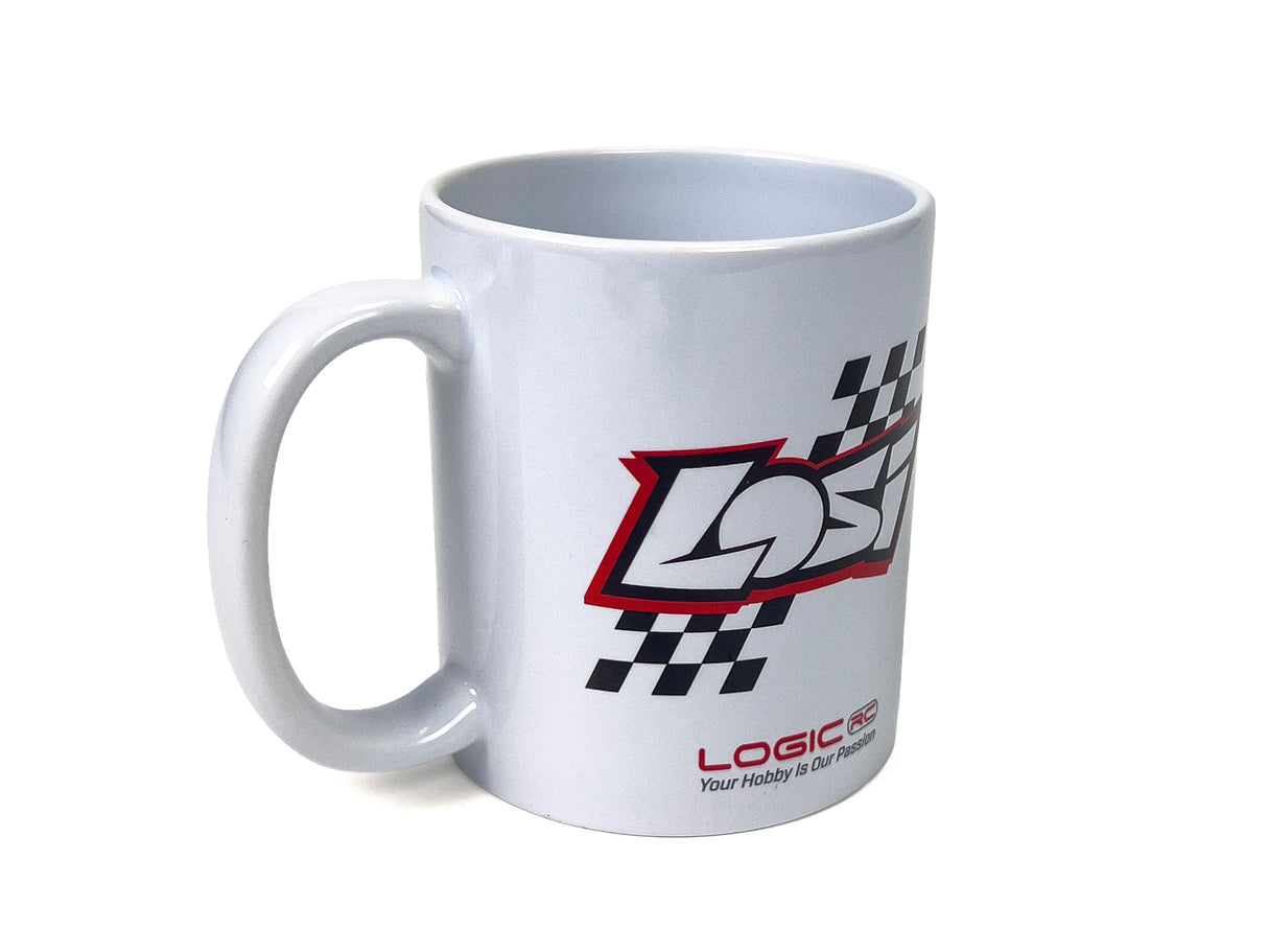 Team Losi Losi Logic RC Mug White U-LG-LOS-MUG1