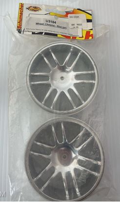 Schumacher U3184 Wheel - Chrome- Riot- Pair (BOX 103)