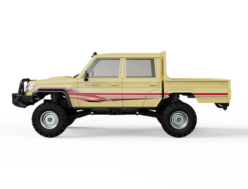 UDI RC TOYOTA LAND CRUISER RTR 1/18 DOUBLE CAB BRUSHLESS - SAND
