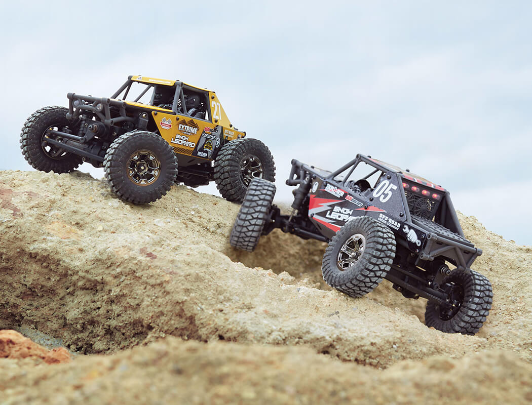 UDI RC UCX24 SNOW LEOPARD 1/24 CRAWLER RTR BRUSHED - BLACK - PRE ORDER - EXPECTED SHORTLY