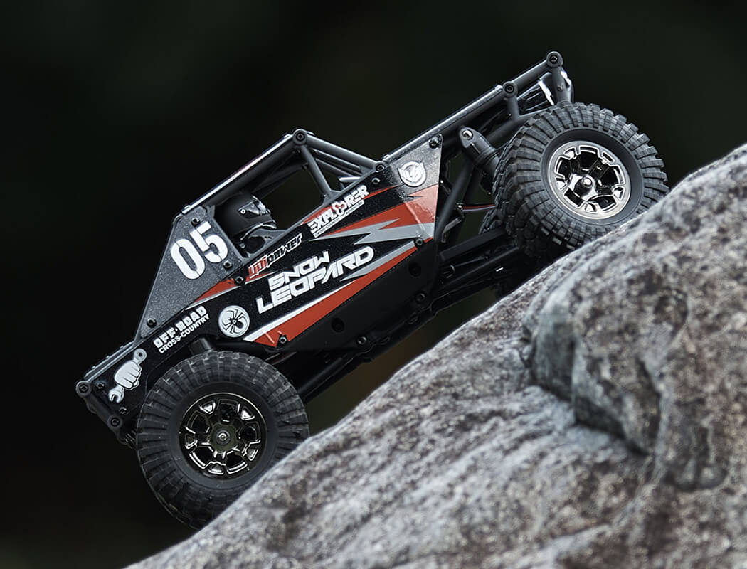 UDI RC UCX24 SNOW LEOPARD 1/24 CRAWLER RTR BRUSHLESS 4WS BLACK- PRE ORDER - EXPECTED SHORTLY