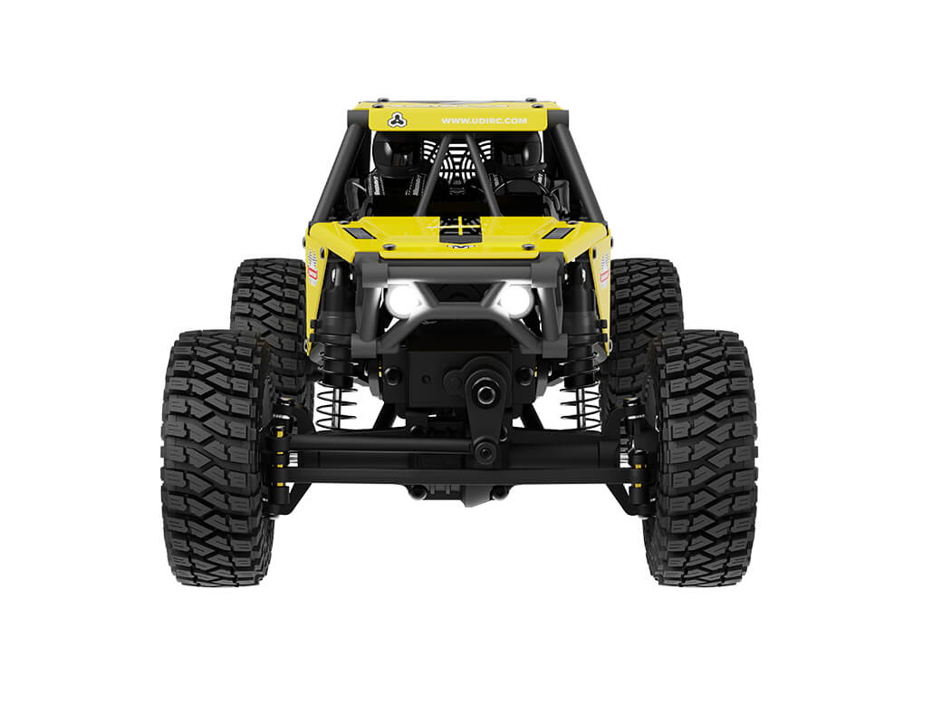 UDI RC UCX24 SNOW LEOPARD 1/24 CRAWLER RTR BRUSHED - YELLOW - PRE ORDER - EXPECTED SHORTLY