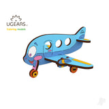 3D Colouring Model Airplane