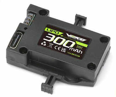 Kyosho Veko LiPo Battery 300 (3.7V 20C) for Mini SC