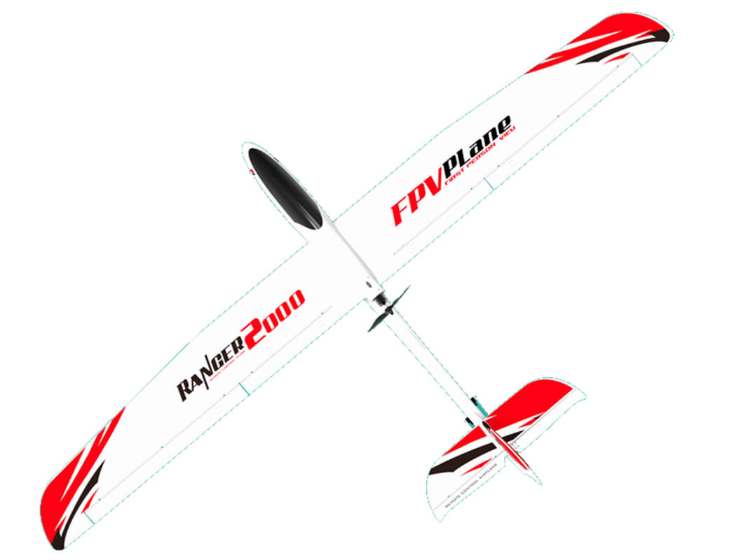 VOLANTEX RANGER 2000MM GLIDER WITH ABS FUSELAGE ARTF - Pre Order Only -Expected later 2025