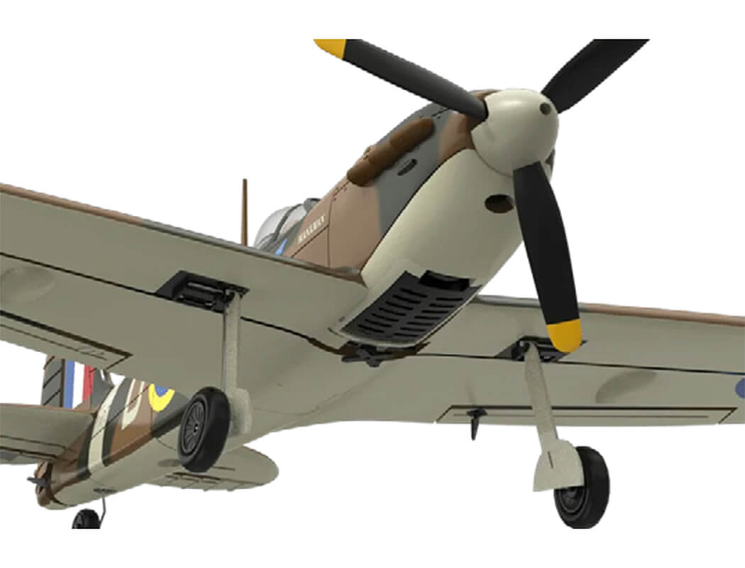 VOLANTEX SPITFIRE MKII 4CH 500MM BRUSHLESS WITH GYRO RTF -PRE ORDER - EXPECTED END DECEMBER