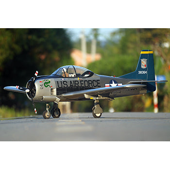 VQ T-28 Trojan US Airforce - Silver 69.7in Wingspan ARF