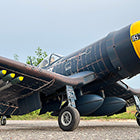 VQ Models F4U Corsair 120 SIZE EP-GP 1.8M (Blue/Yellow) Pre Order - Expected Mid November