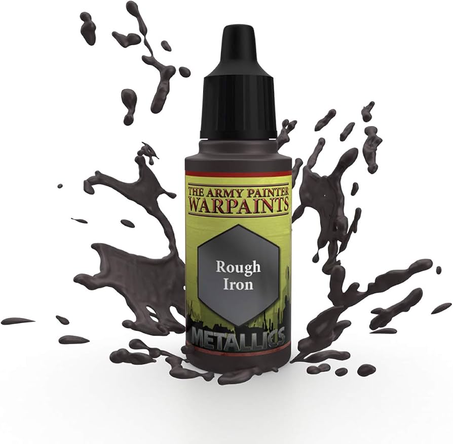 Army Painter Warpaints Metallic Rough Iron WP1468