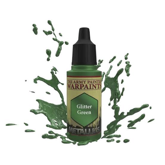 Army Painter Warpaints Metallic Glitter Green WP1484
