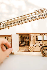 Wood Trick Rescue Fire Truck Kit