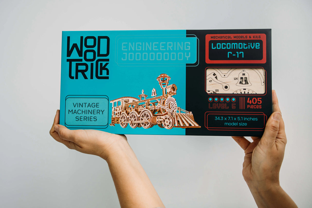 Wood TrickLocomotive R-17 Kit