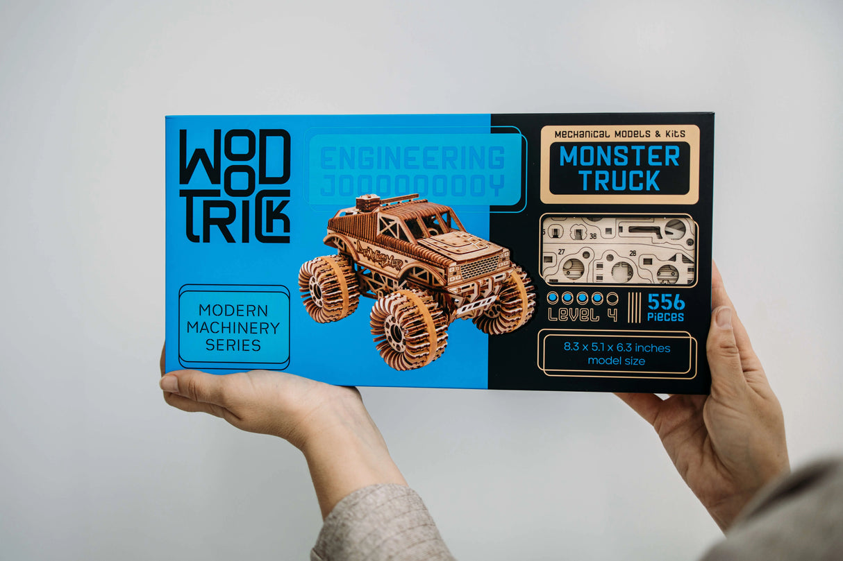 Wood Trick Monster Truck Kit