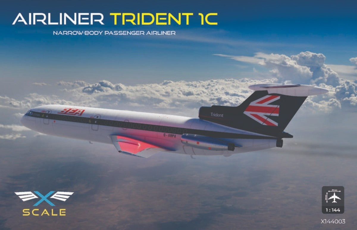 X Scale 1/144 Hawker-Siddeley HS-121 Trident 1C X144003