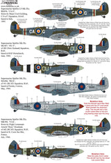 Xtradecal 1/24 Supermarine Spitfire Mk.IX Collection Pt1 X24004