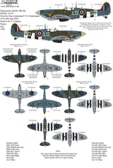 Xtradecal 1/24 Supermarine Spitfire Mk.IX Collection Pt1 X24004