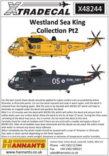 Xtradecal 1/48 Westland Sea King Decal Collection Part 2 X48244