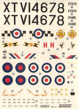 Xtradecal 1/72 Phantom FG.1/FGR.2 Decal Set X72003