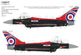 Xtradecal 1/24 Blackjack RAF 2021 Display Eurofighter Typhoon X72335