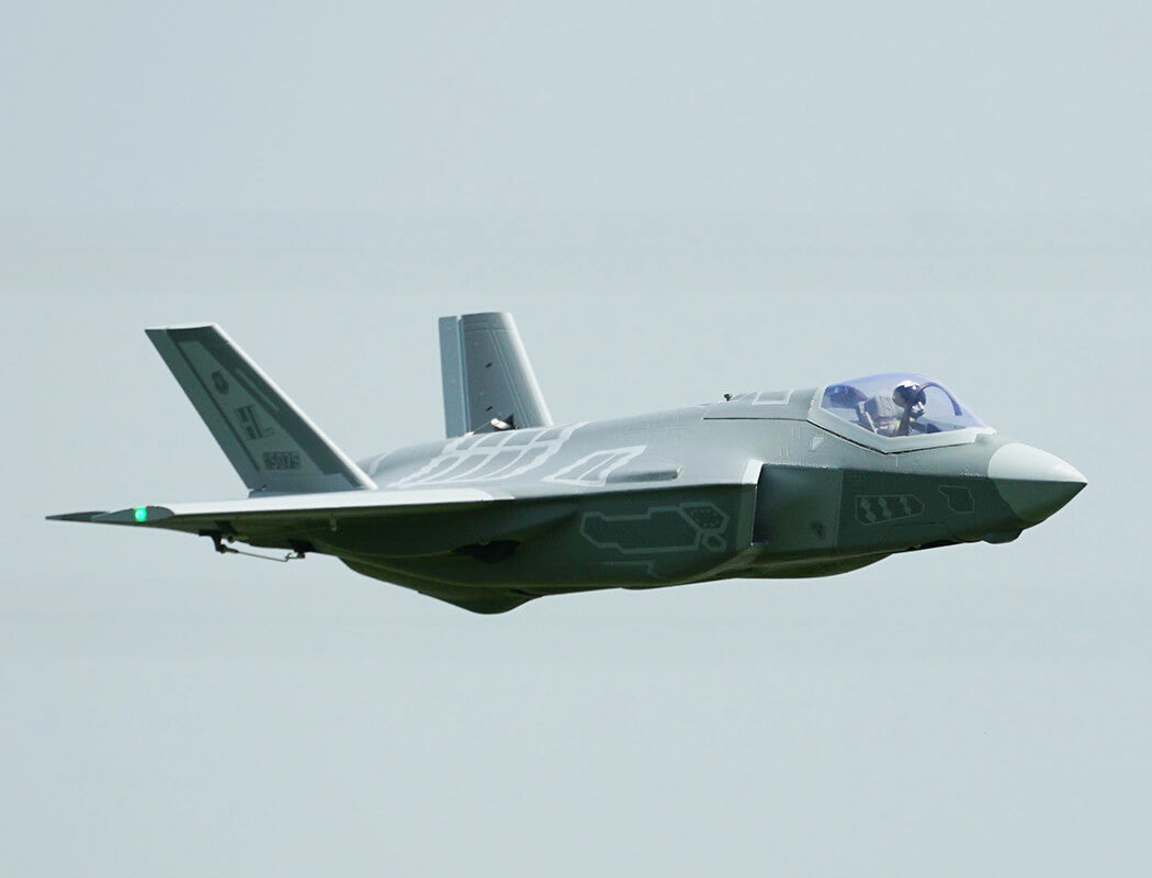 XFLY 70MM F-35 LIGHTNING EDF 750MM WITH RETRACT WITHOUT TX/RX/BATT - PRE ORDER - EXPECTED 2026