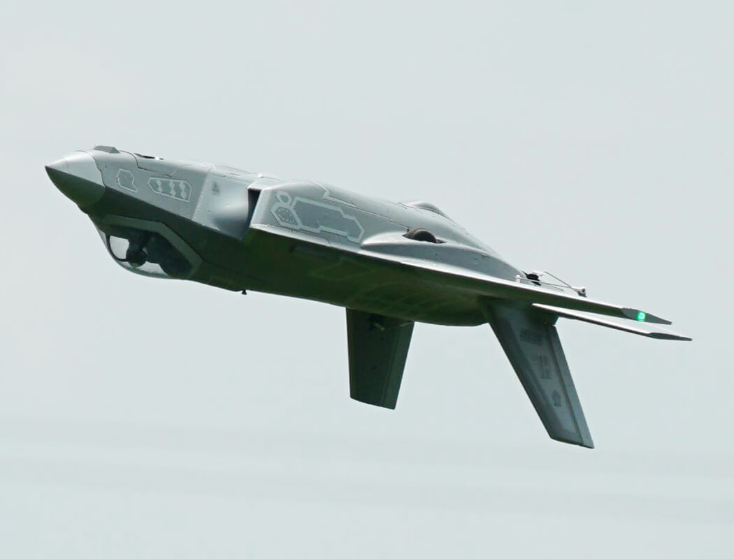 XFLY 70MM F-35 LIGHTNING EDF 750MM WITH RETRACT WITHOUT TX/RX/BATT - PRE ORDER - EXPECTED 2026