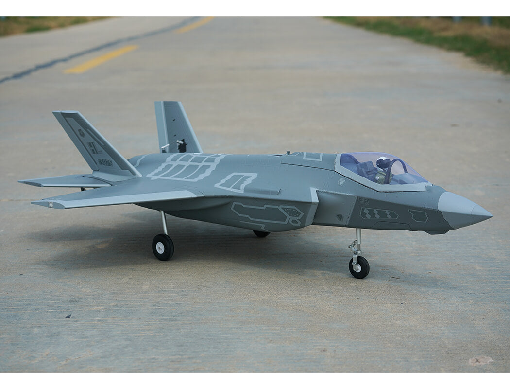 XFLY 70MM F-35 LIGHTNING EDF 750MM WITH RETRACT WITHOUT TX/RX/BATT - PRE ORDER - EXPECTED 2026