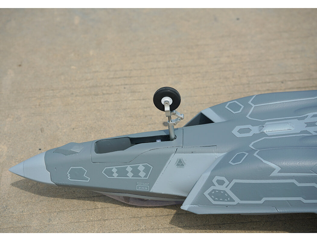 XFLY 70MM F-35 LIGHTNING EDF 750MM WITH RETRACT WITHOUT TX/RX/BATT - PRE ORDER - EXPECTED 2026