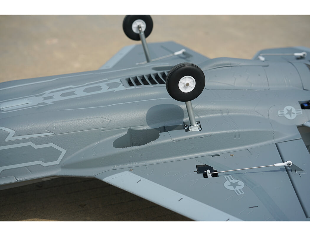 XFLY 70MM F-35 LIGHTNING EDF 750MM WITH RETRACT WITHOUT TX/RX/BATT - PRE ORDER - EXPECTED 2026