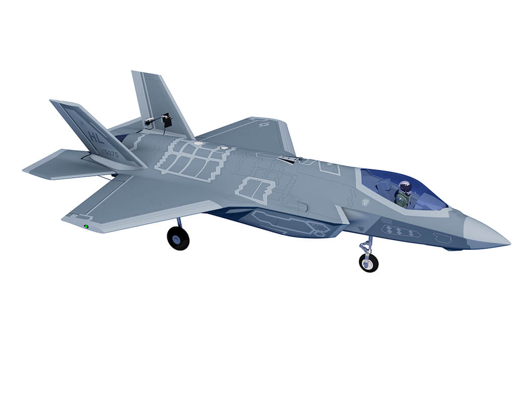 XFLY 64MM F-35 LIGHTNING EDF 750MM WITH RETRACT WITHOUT TX/RX/BATT - PRE ORDER ONLY - EXPECTED EARLY OCTOBER
