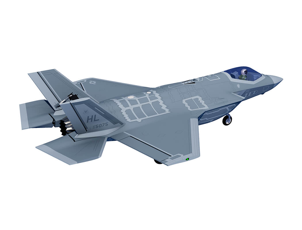XFLY 64MM F-35 LIGHTNING EDF 750MM WITH RETRACT WITHOUT TX/RX/BATT - PRE ORDER ONLY - EXPECTED EARLY OCTOBER