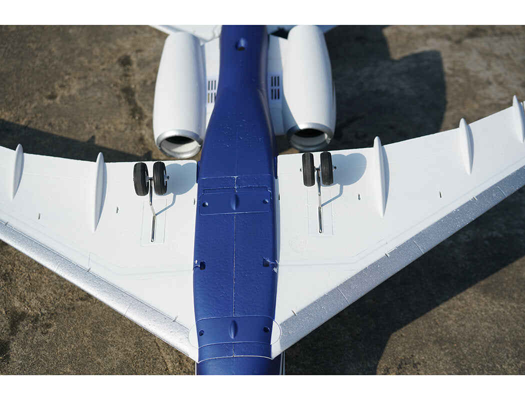 XFLY TWIN 40MM J-65 EDF BUSINESS JET PNP - BLUE - Pre Order - Expected late March