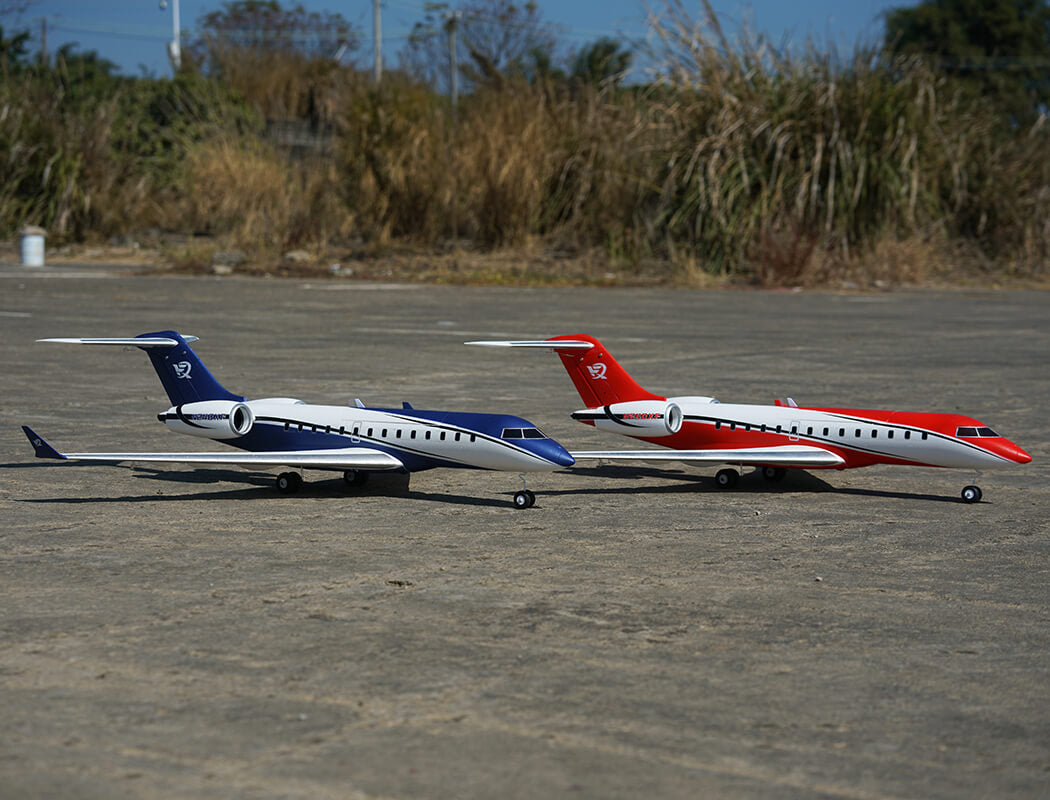 XFLY TWIN 40MM J-65 EDF BUSINESS JET PNP -RED - Pre Order - Expected late March