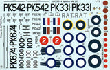 Xtrakit 1/72 Supermarine Spitfire Mk.22 kit XK72014