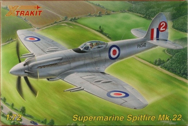 Xtrakit 1/72 Supermarine Spitfire Mk.22 kit XK72014