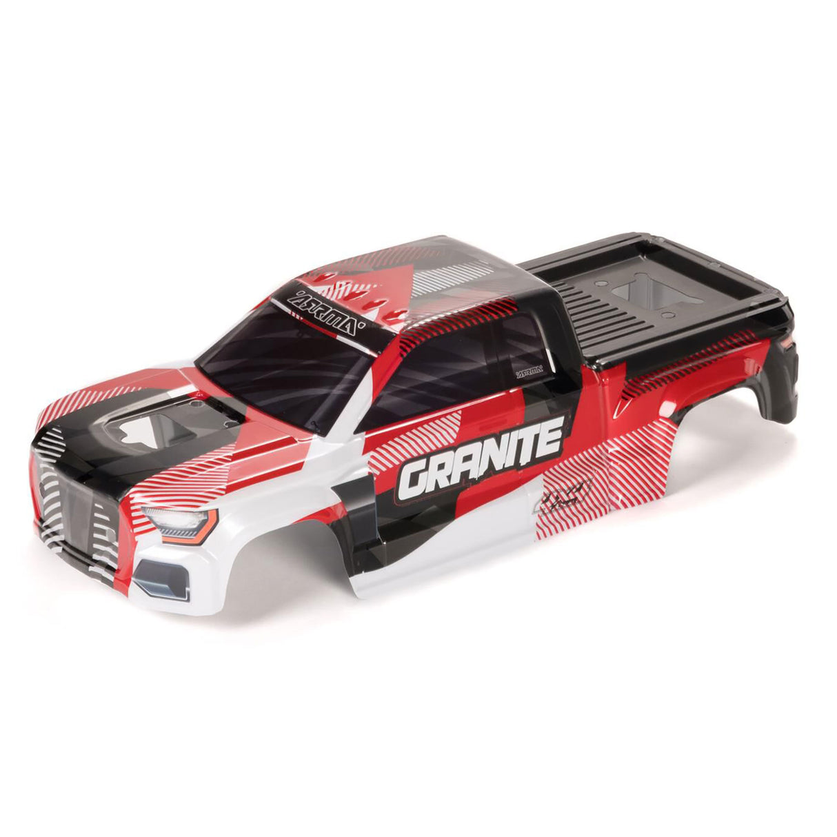 GRANITE Clipless Painted Decaled Trimmed Body Red