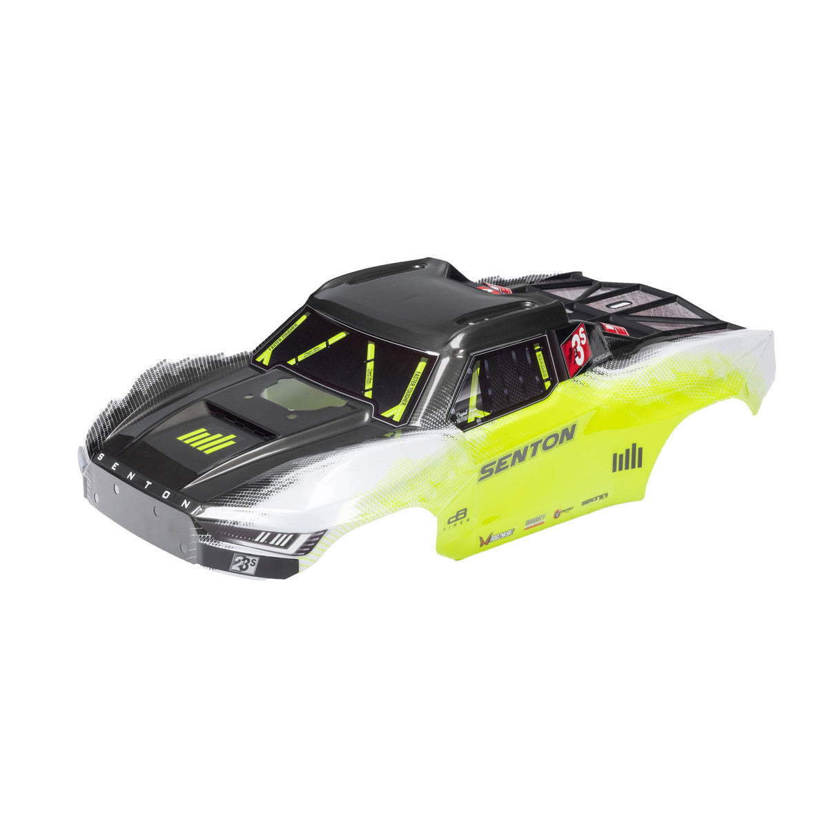 SENTON Clipless Painted Decaled Trimmed Body Yellow