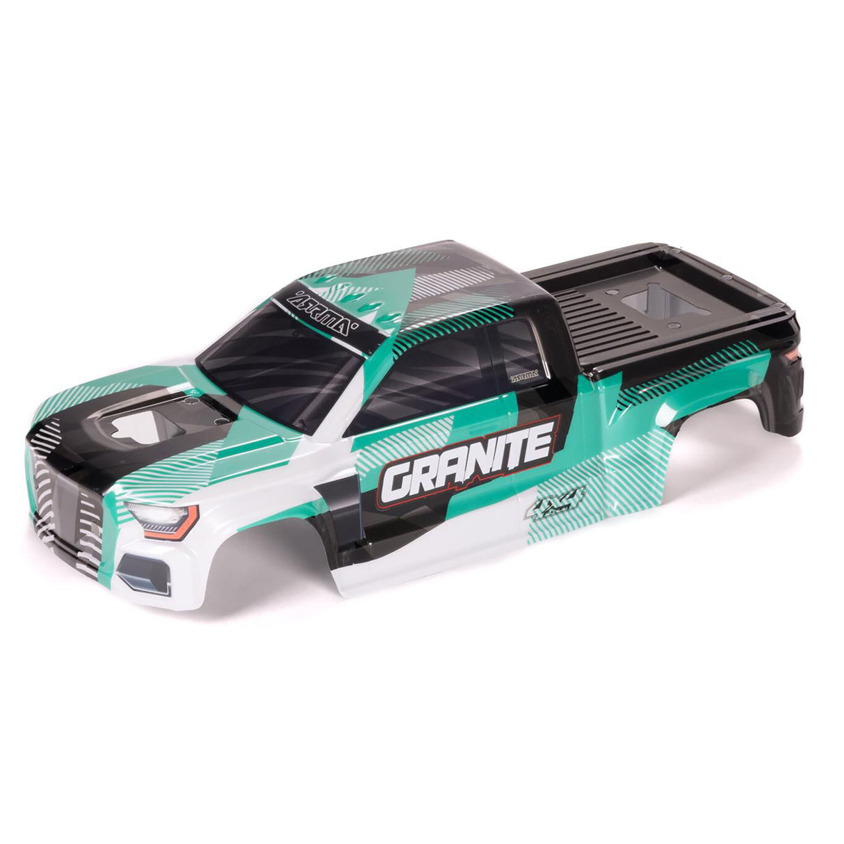 1/10 Clipless Painted Decaled Trimmed Body Green/Black: GRA