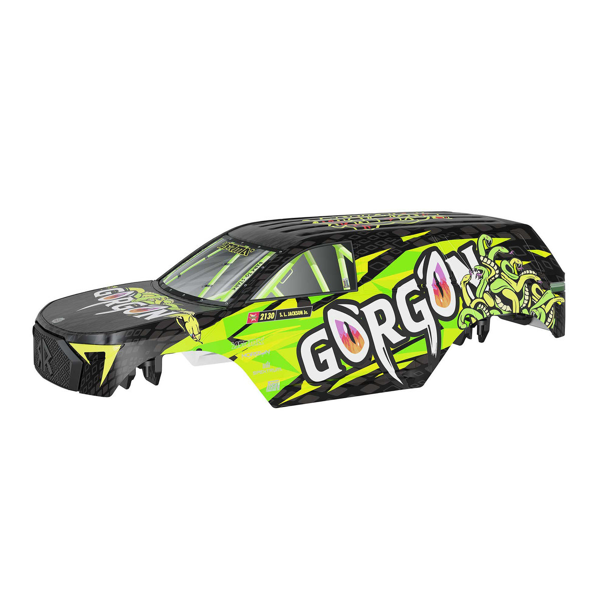ARRMA GORGON GROM Body Yellow