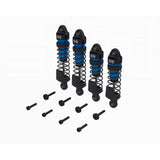 Shock Set Front/Rear Assembled TBC cSt Oil Blue (4Pcs): M