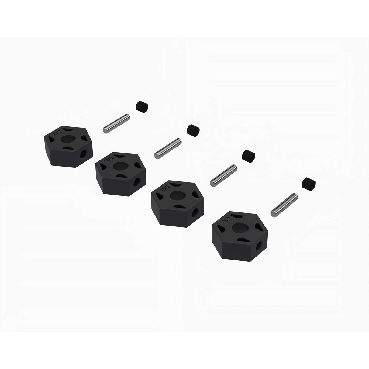 ARRMA 12mm Wheel Hex Set Plastic (4)