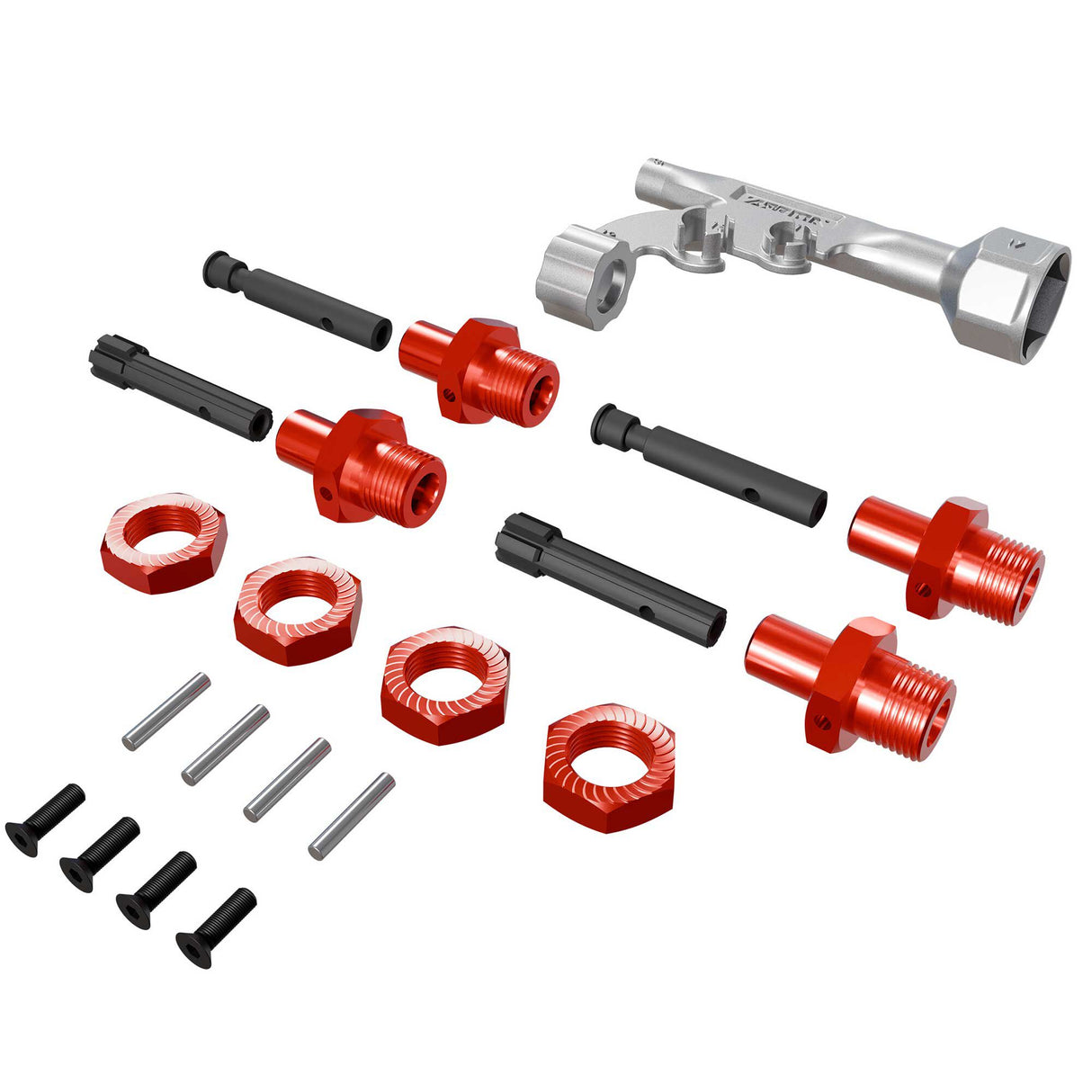 ARRMA 17mm Wheel Hex Conversion for Threaded Axles (+10mm Offset) Z-ARA-3150