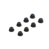 Flanged Lock Nut M3 Black (4pcs)