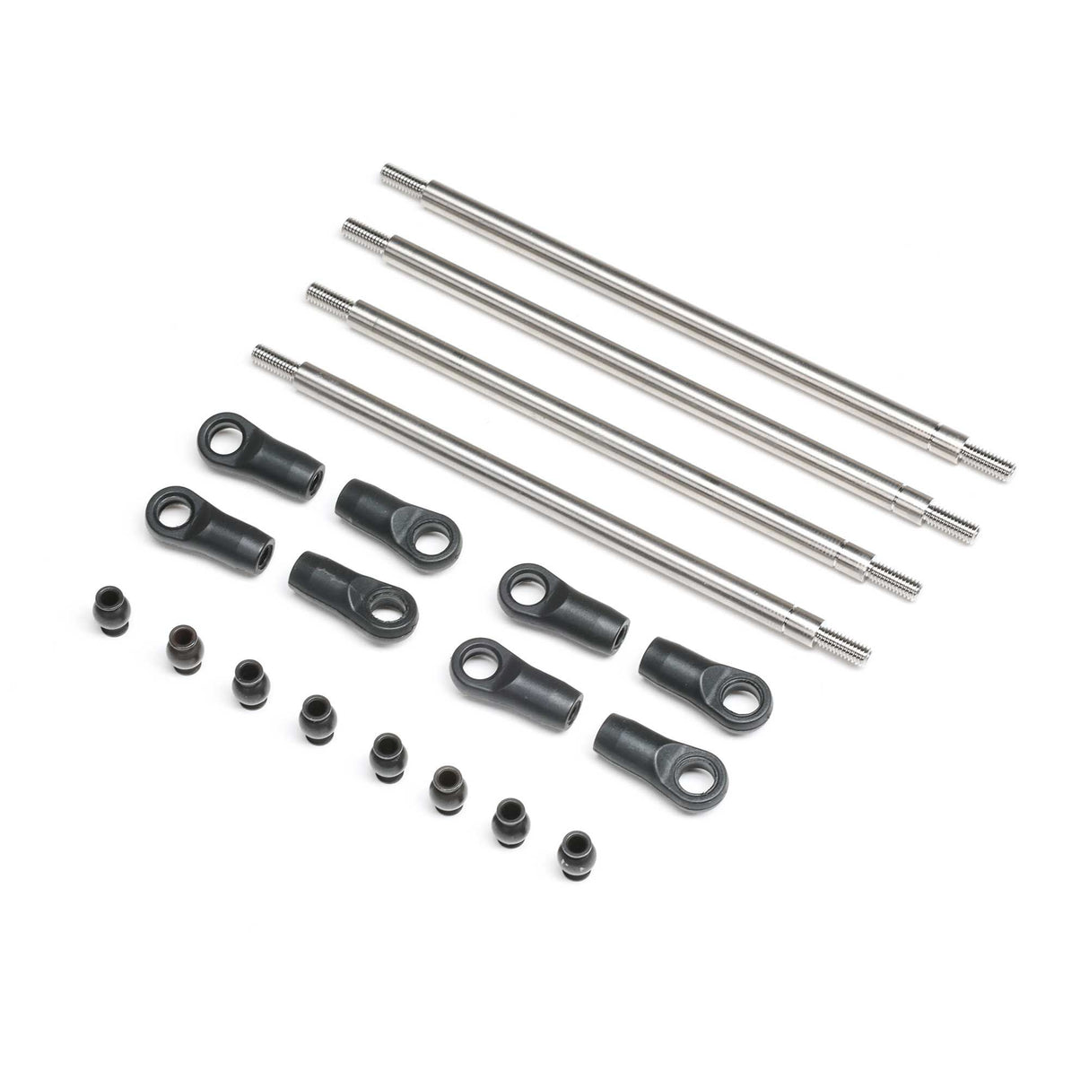 Rear Upper/Lower Links Set Titanium: AXP8