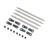 Rear Upper/Lower Links Set Titanium: AXP8