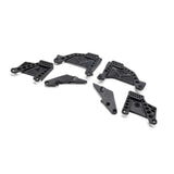 AXIAL Shock Towers & Panhard Mounts Front/Rear: SCX10 III HP