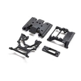 AXIAL Servo Mount Skid Cross Members: SCX10 III HP